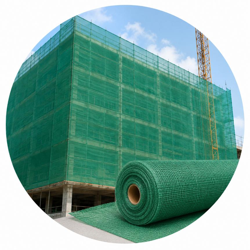 Lưới xây dựng – Lưới bảo vệ, che chắn công trình